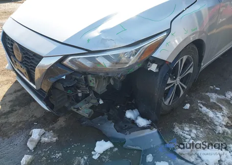 2021 Nissan Sentra Sv Xtronic Cvt z USA, uszkodzony, nr VIN 3N1AB8CV8MY260794